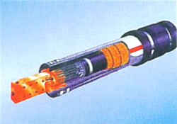 Big-current water-cooling cables series